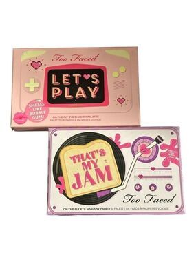 Too Faced
That’s My Jam Mini Eyeshadow Palette & Let’s Play